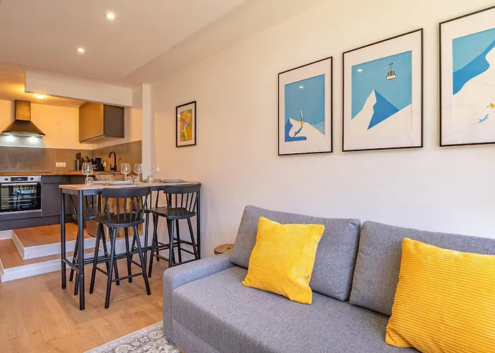 Chamois Blanc Rosieres- Bright 1 Bed Apartment With Amazing Views